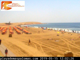 Imagen de vista previa de la cámara web Maspalomas - playa